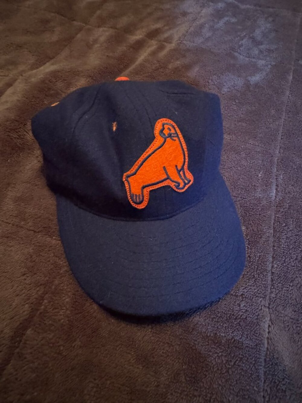 Ebbets Field Flannels San Jose Seals Wool Fitted Hat (7-1/2)